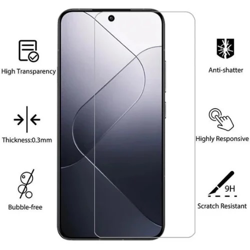 گلس فول صفحه نمایش شیایومی Xiaomi 14 Tempered Full Glass