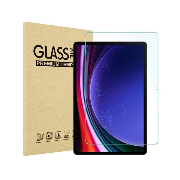 گلس شیشه‌ای تبلت سامسونگ Samsung Galaxy S9 FE Plus Tempered Glass