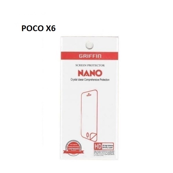 محافظ صفحه نمایش نانو پوکو +Poco X6 PGCase Nano 9H