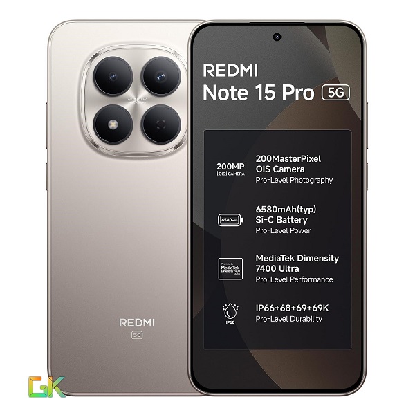 گوشی شیایومی Xiaomi Redmi Note 15 Pro 5G 256/12