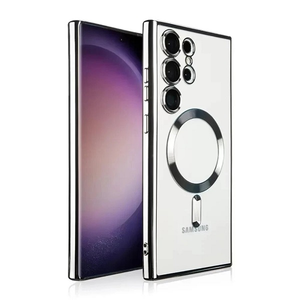 گارد لاکچری مگنتی سامسونگ Samsung Galaxy S25 Ultra Clear Magnetic Case